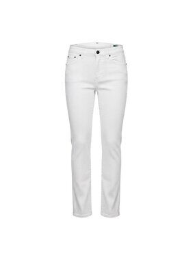 Lauren Ralph Lauren Womens White Classic Straight Jeans Mid-Rise Size 12